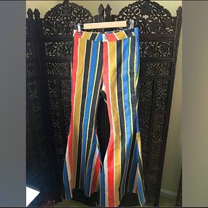 FREE PEOPLE Just Float On Printed Flare Jean SZ 28